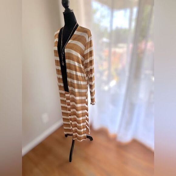 Ragdoll Open Front Knit Duster Cardigan Size M - Picture 13 of 16